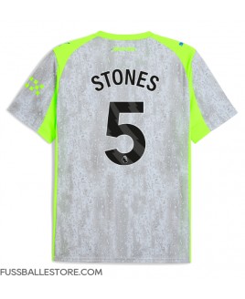 Günstige Manchester City John Stones #5 3rd trikot 2025-26 Kurzarm